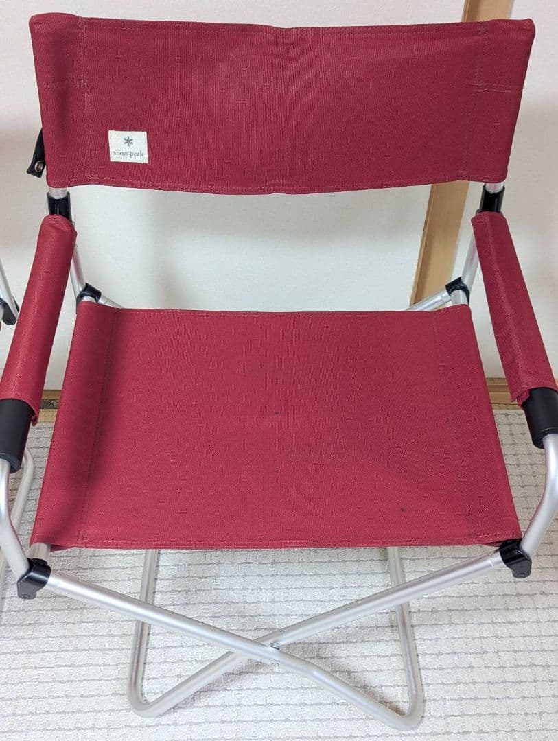 スノーピーク FDチェアワイド RD レッド LV-077RD 2脚セット