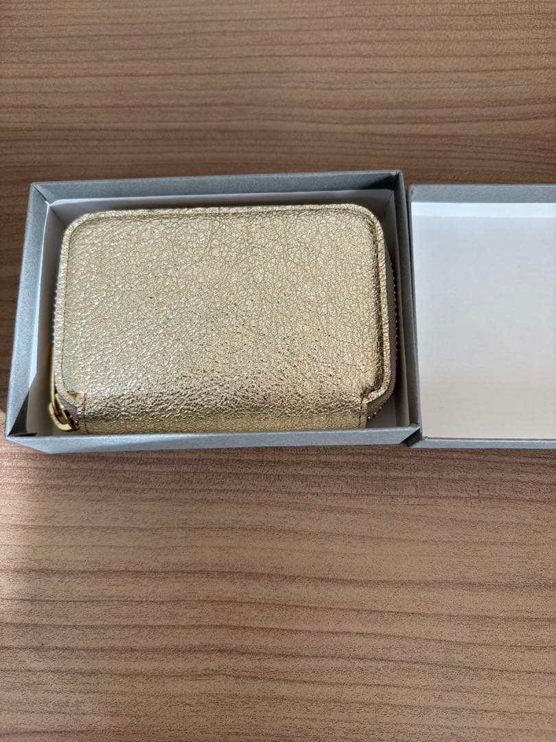 NADAYA ゴールド コンパクト財布