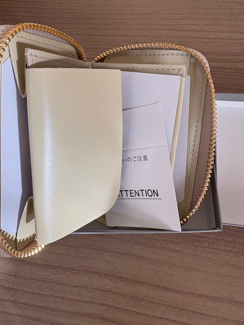 NADAYA ゴールド コンパクト財布