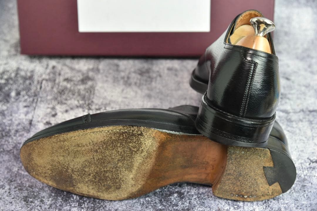 ジョンロブ　ラッセル　7E　ブラック　グレインレザー　JohnLobb