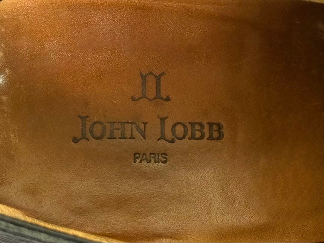 ジョンロブ　ラッセル　7E　ブラック　グレインレザー　JohnLobb
