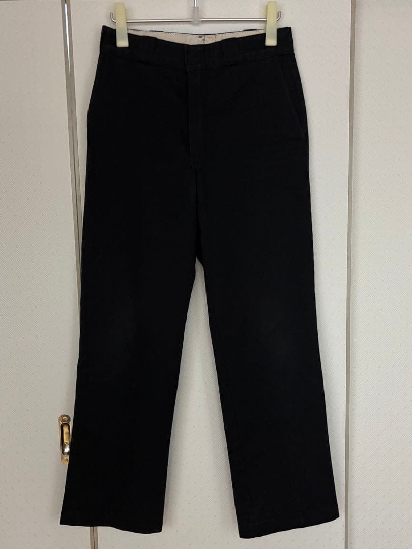 dickies 874 USA製 w32 l32 圧着タグ ブラック 90s