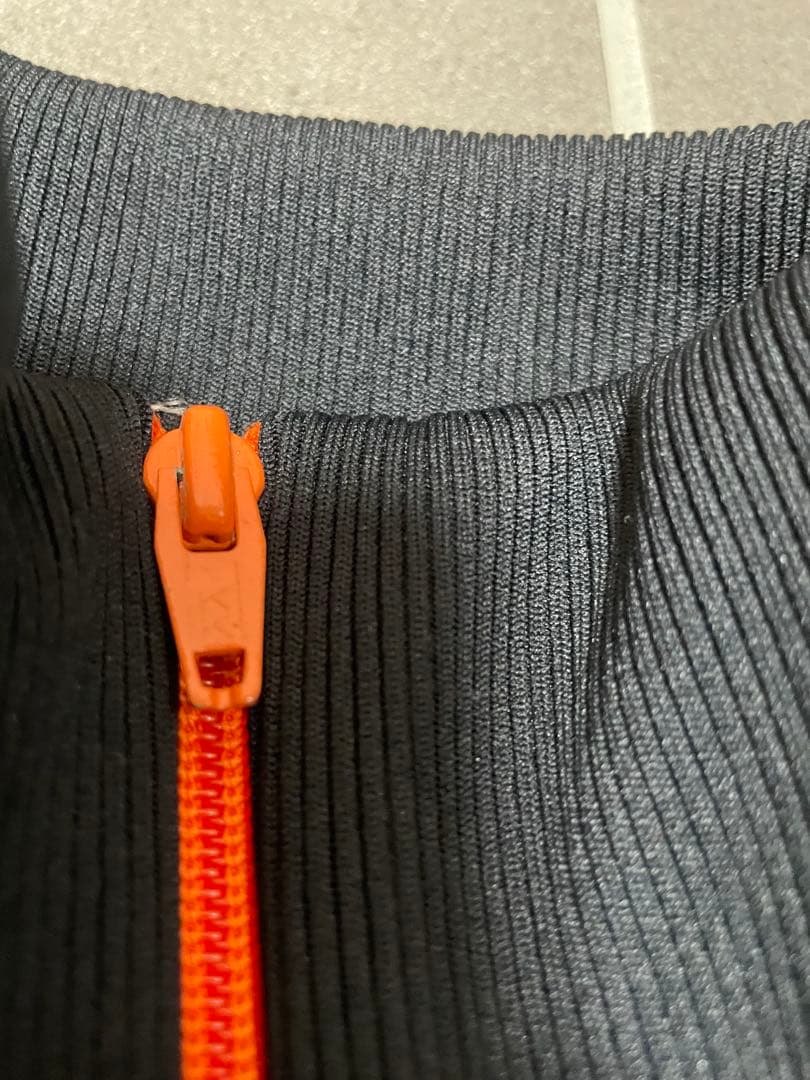 レア！美品！adidas オレンジ　トラックジャケット　西ドイツ　デサント　3号