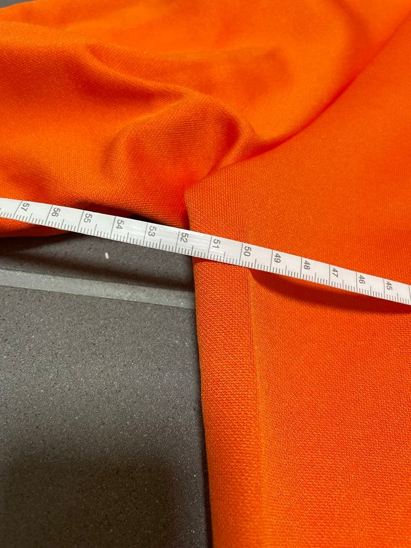 レア！美品！adidas オレンジ　トラックジャケット　西ドイツ　デサント　3号