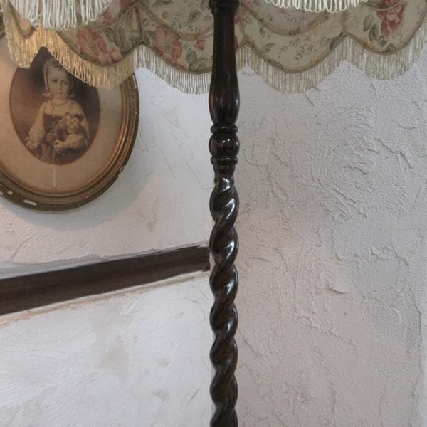 イギリス アンティーク 家具 フロアスタンド フロアランプ 店舗什器 6809d