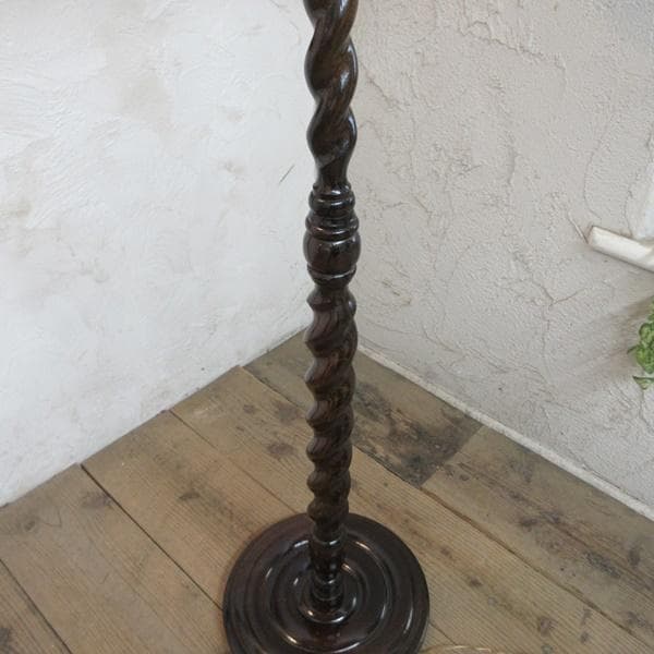 イギリス アンティーク 家具 フロアスタンド フロアランプ 店舗什器 6809d