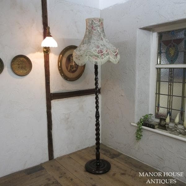 イギリス アンティーク 家具 フロアスタンド フロアランプ 店舗什器 6809d