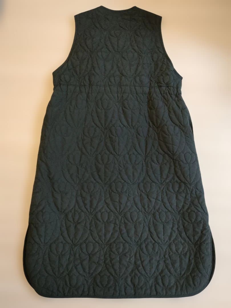 マーブルシュッド marble SUD フラワーキルティングロングベスト