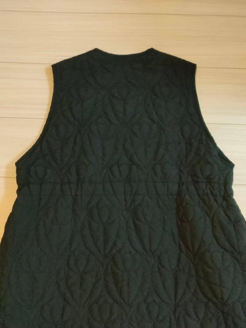 マーブルシュッド marble SUD フラワーキルティングロングベスト