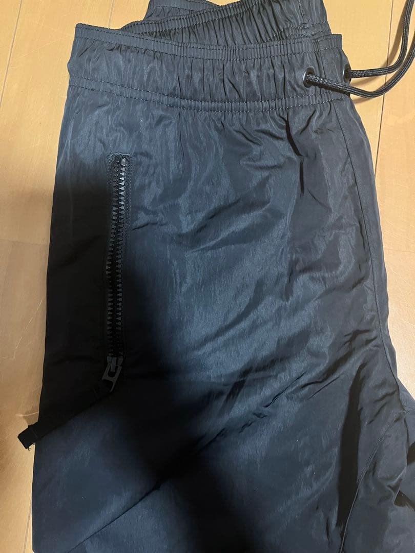 2月限定【新品未使用】NIKE logo PANTS BLACK シャカシャカ