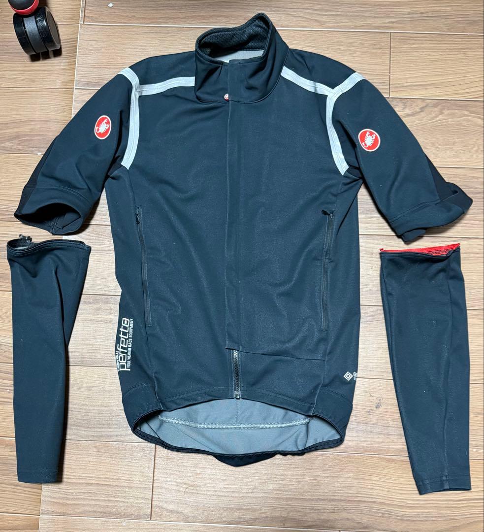 カステリ　Perfetto Rosコンバーチブル　ジャケット　Sサイズ