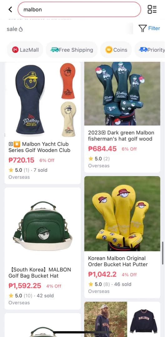 malbongolf マルボンゴルフ wind and sea