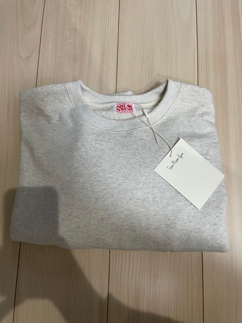 シールームリン　グレー クロップドスウェット