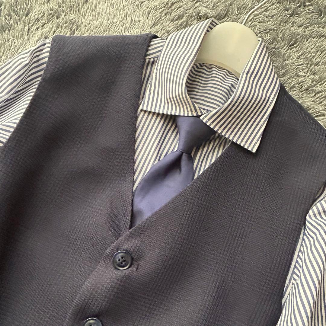 Chopin　スリーピース スーツ 7点セット ネイビー　160 男の子卒業式