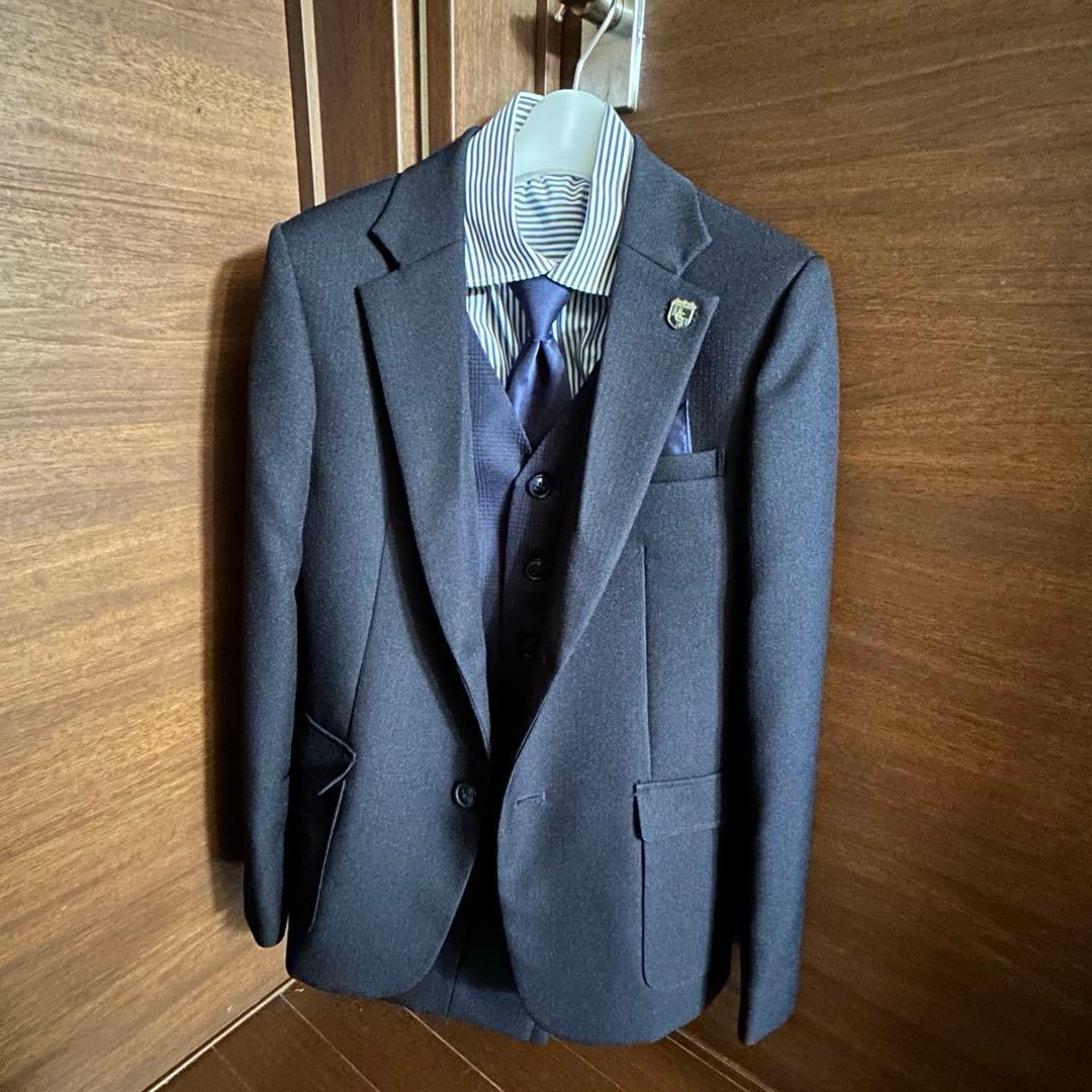 Chopin　スリーピース スーツ 7点セット ネイビー　160 男の子卒業式