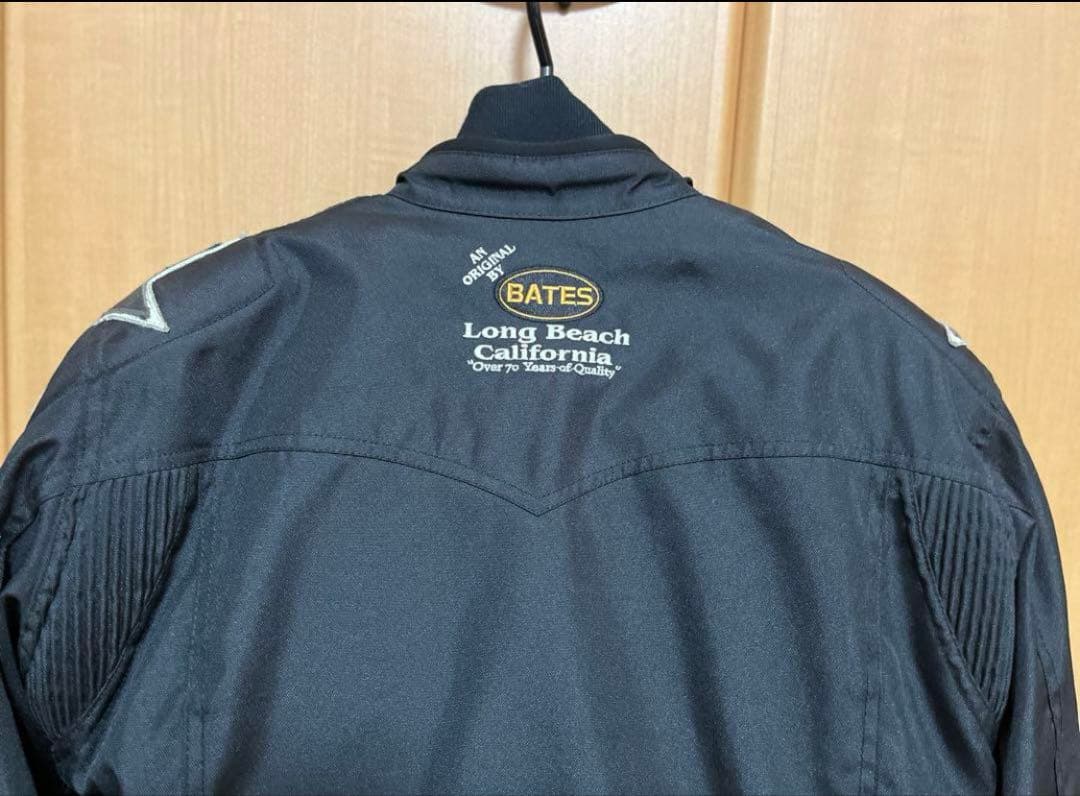 BATES バイクジャケット 黒　美品　【値下げ不可】