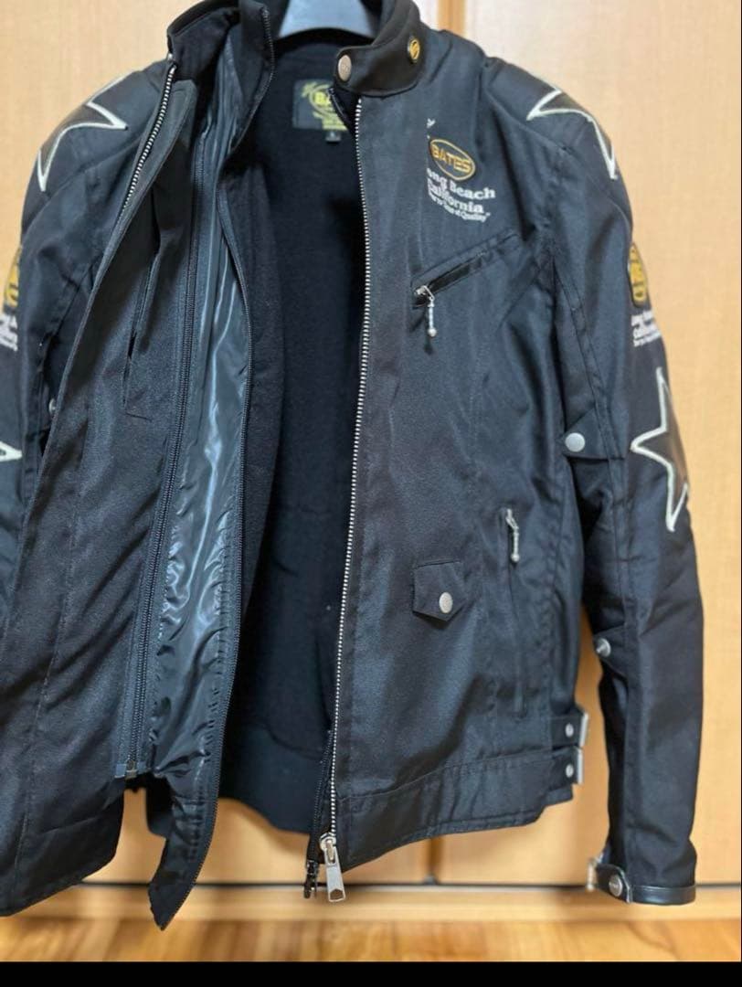 BATES バイクジャケット 黒　美品　【値下げ不可】
