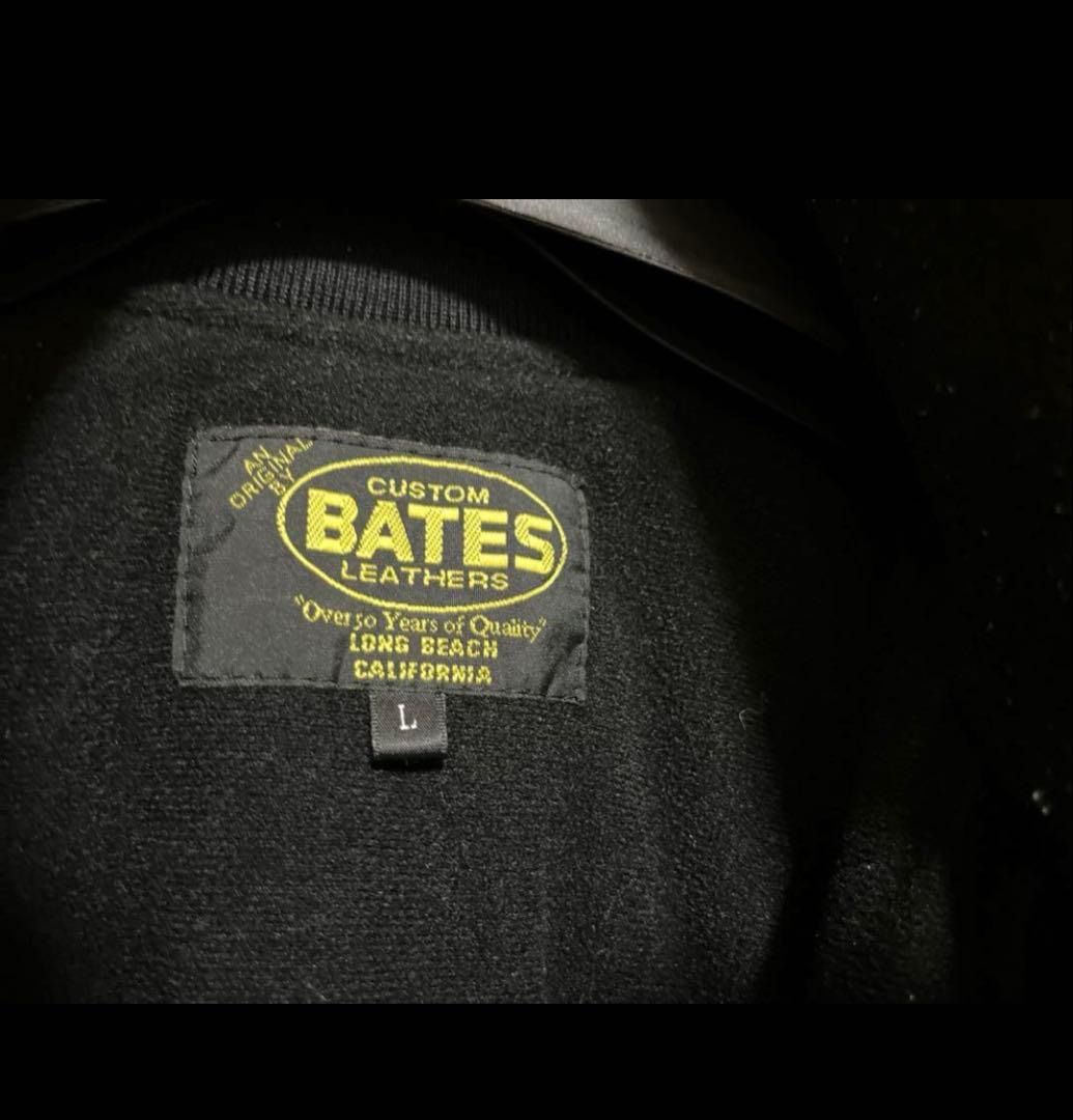 BATES バイクジャケット 黒　美品　【値下げ不可】