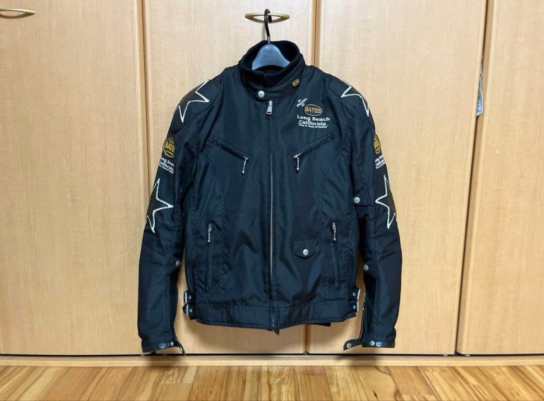 BATES バイクジャケット 黒　美品　【値下げ不可】
