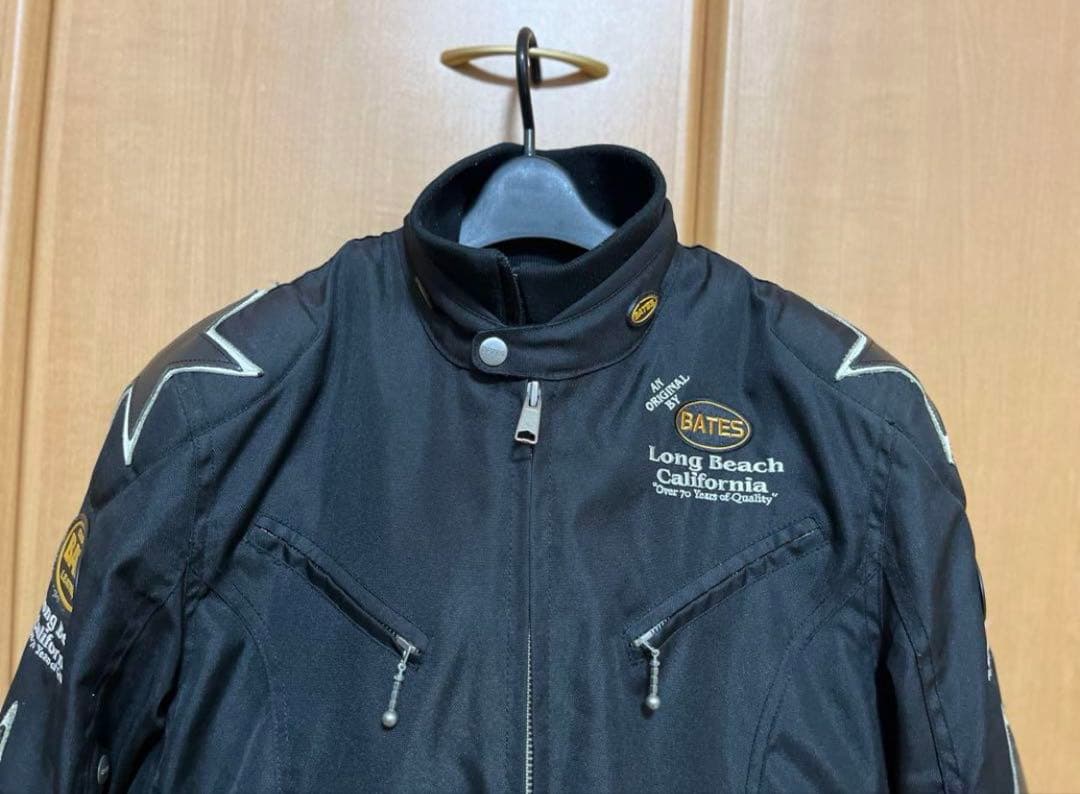 BATES バイクジャケット 黒　美品　【値下げ不可】
