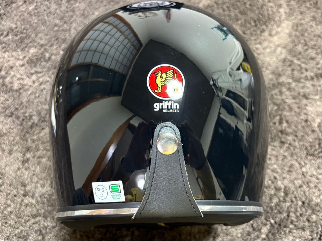 最終値引き！griffin ブラック フルフェイスヘルメット