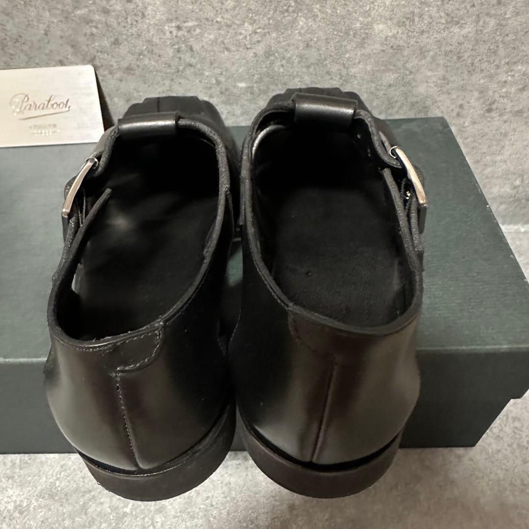 美品　パラブーツ　パシフィック　グルカサンダル　ブラック　39