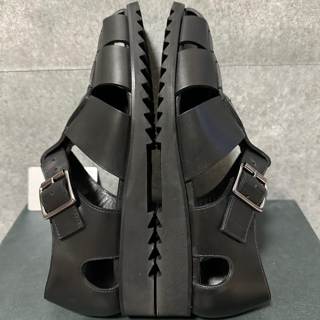 美品　パラブーツ　パシフィック　グルカサンダル　ブラック　39