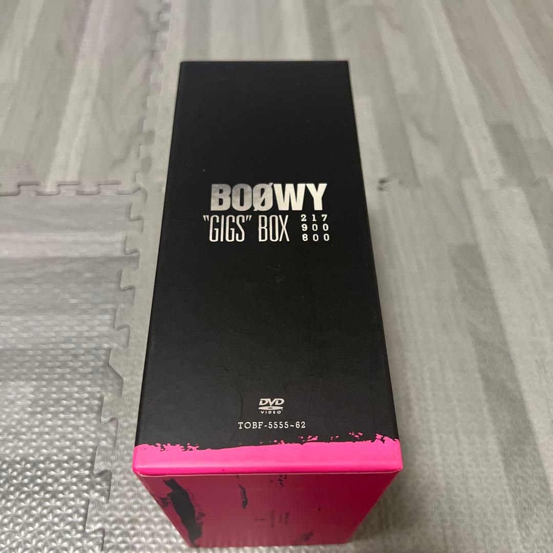 BOφWY/\"\"GIGS\"\"BOX〈完全生産限定・8枚組〉