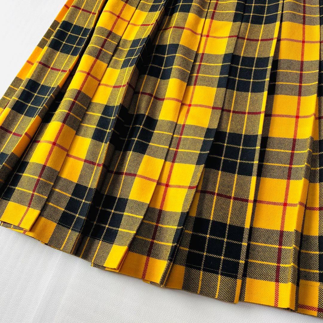 コムデギャルソンコムデギャルソン コムコム タータンチェック プリーツスカート