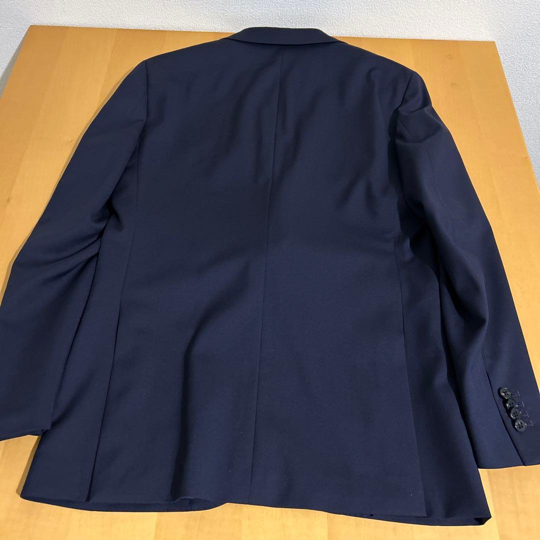 【美品】UNIVERSALLANGUAGE イタリア高級生地 濃紺 スーツセット