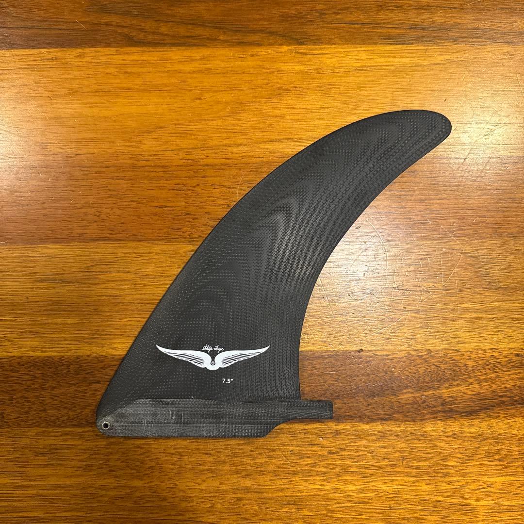 スキップフライ　シングルフィン　7.5 ブラック