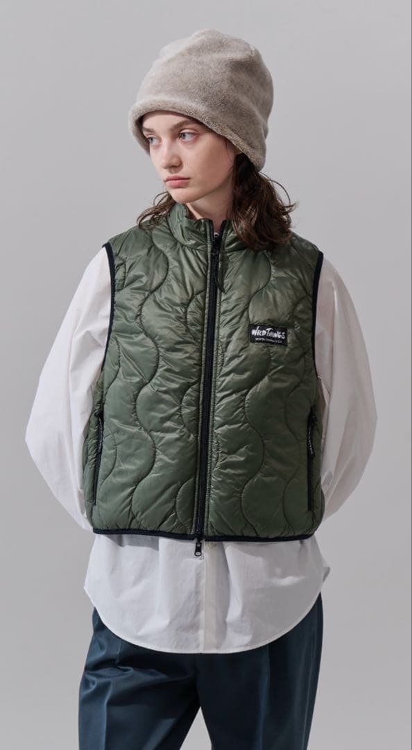WILD THINGS | 〈別注〉 リバーシブル 中綿ベスト WOMEN