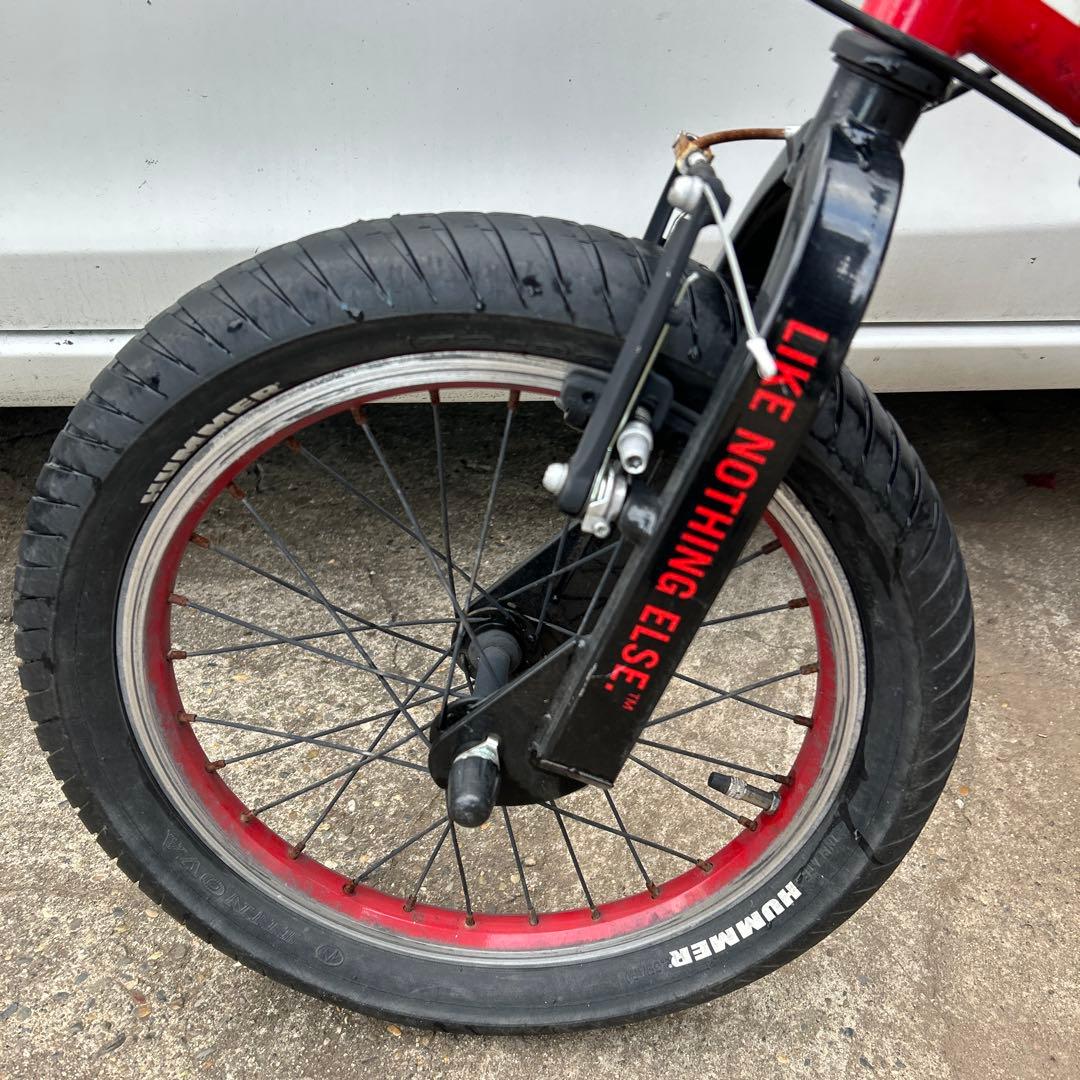 子供用自転車 ハマー(Hummer) 16インチ 赤色