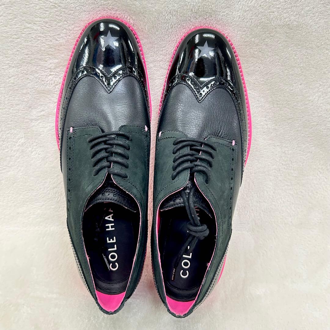 ✨未使用級極美品✨コールハーン×ファンタシー　存在感抜群　黒　26.5cm 軽量