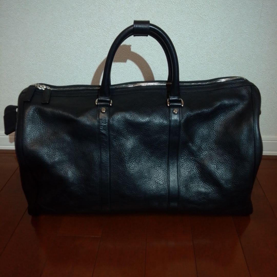 ココマイスター ボストンバッグ ブラック