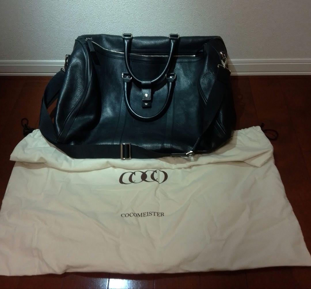 ココマイスター ボストンバッグ ブラック