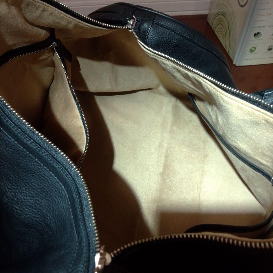 ココマイスター ボストンバッグ ブラック