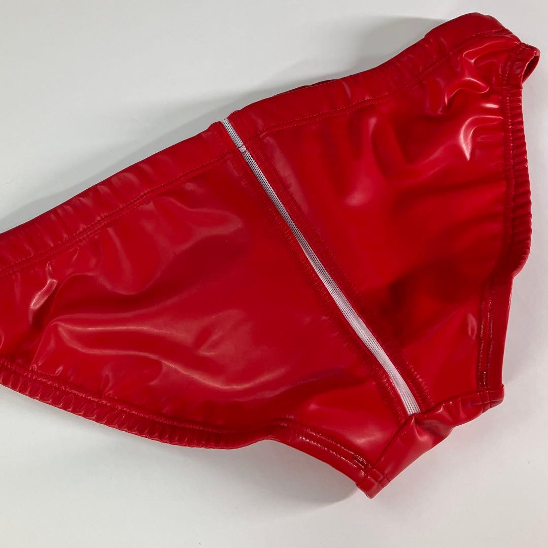 【新品Sサイズ】MIZUNO/ミズノ 水球水着 ウォーターポロ 競パン：レッド