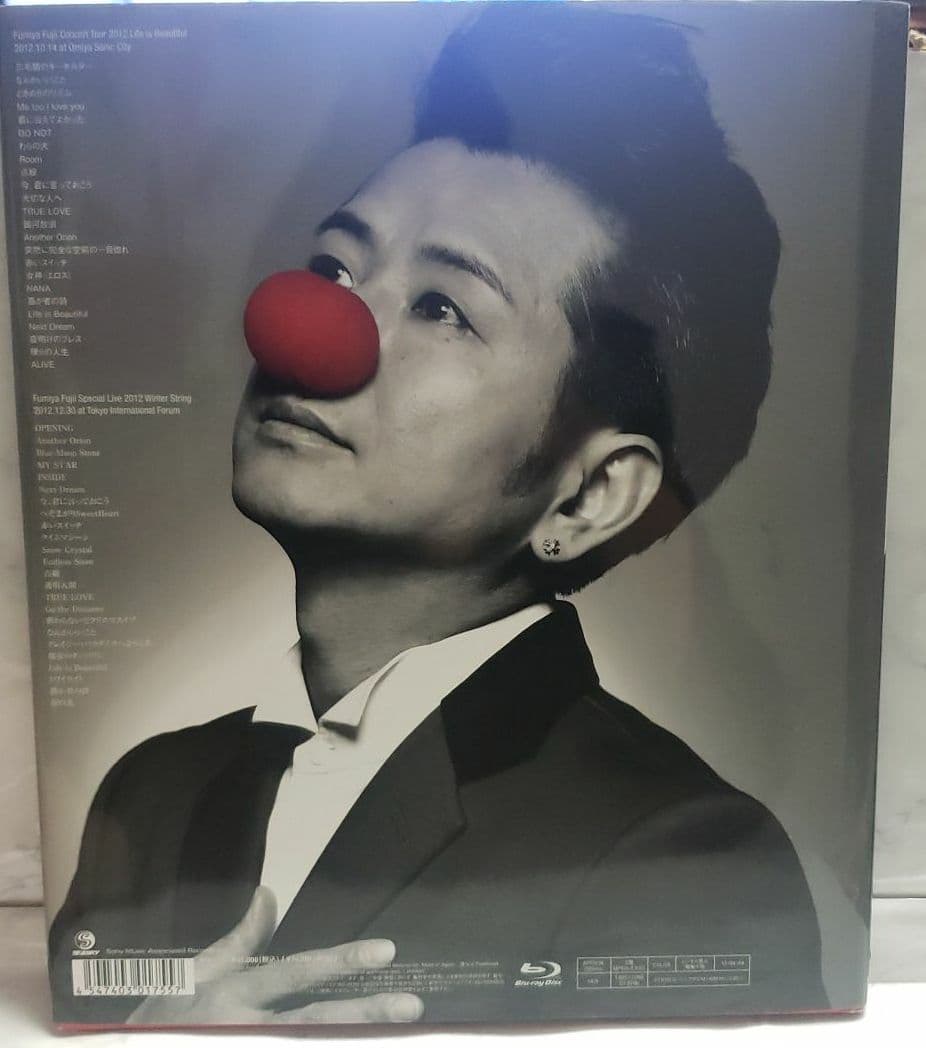 2012 藤井フミヤ LIVE Blu-ray 完全生産限定 廃盤