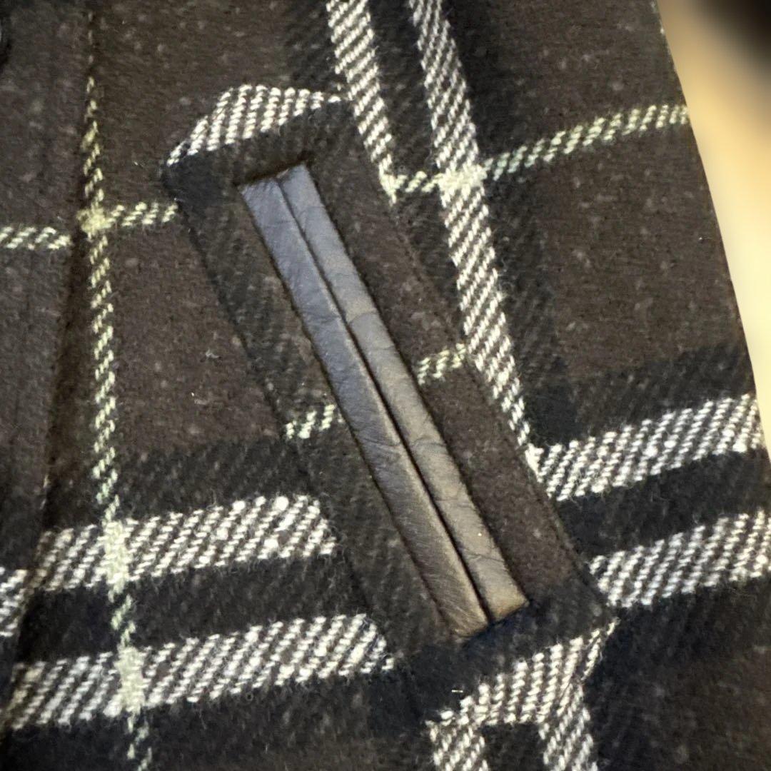 BURBERRY ウールコート 130A ブラウン チェック