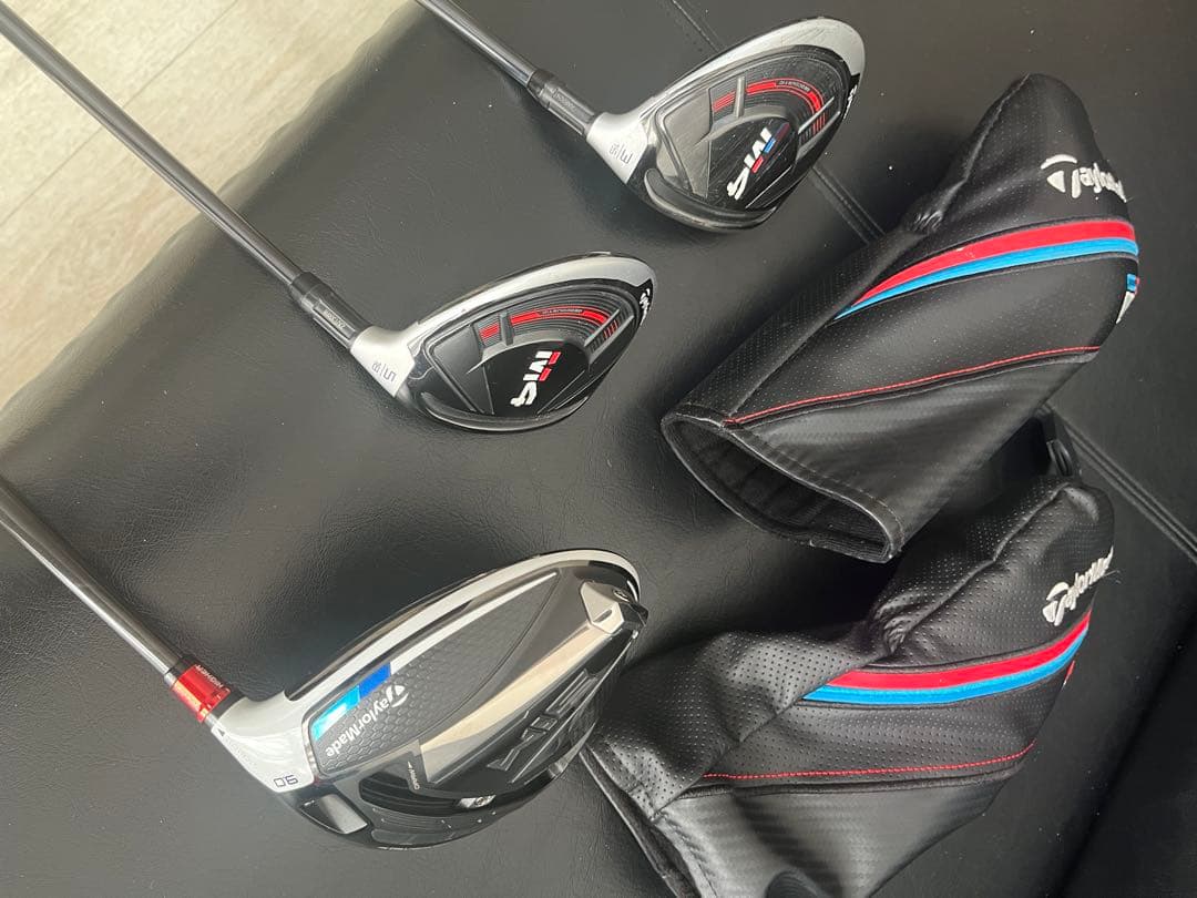 超高価シャフト装着TX！テーラーメイドSIMドライバー、M4ウッド等３本セット