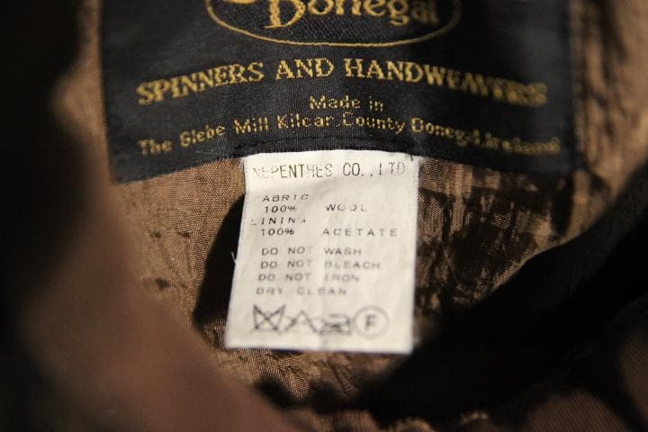 Studio Donegal × ネペンテス ツイードウール キャスケット 帽子