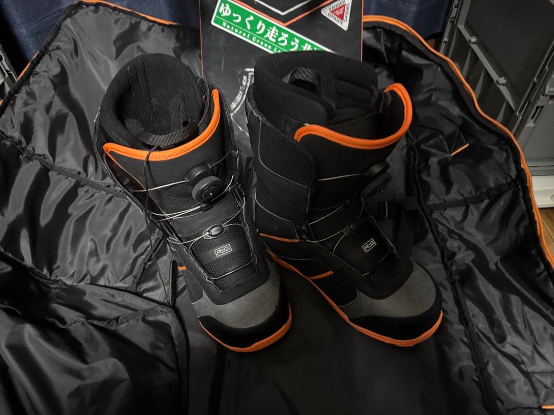 RYZ スノーボード ビンディング シューズ付き