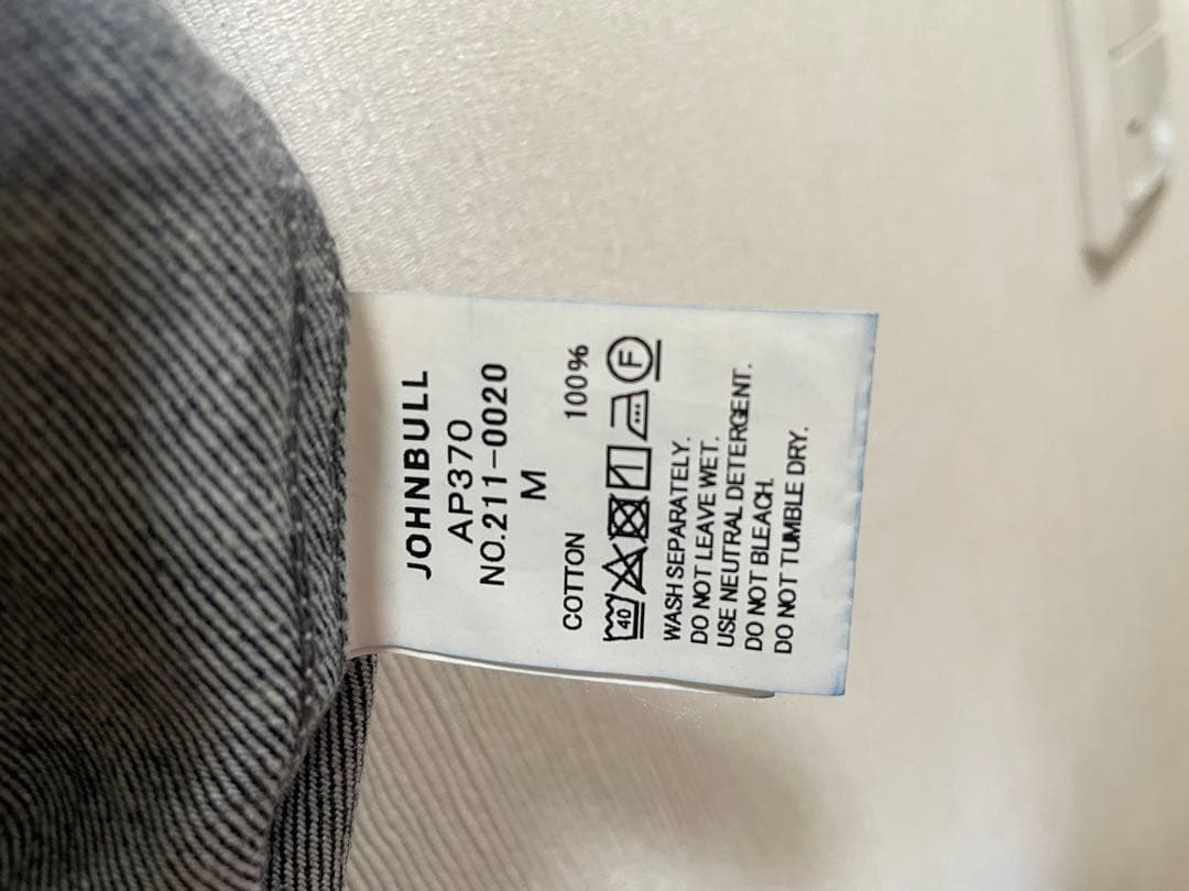 JOHNBULL ダークデニム サロペット