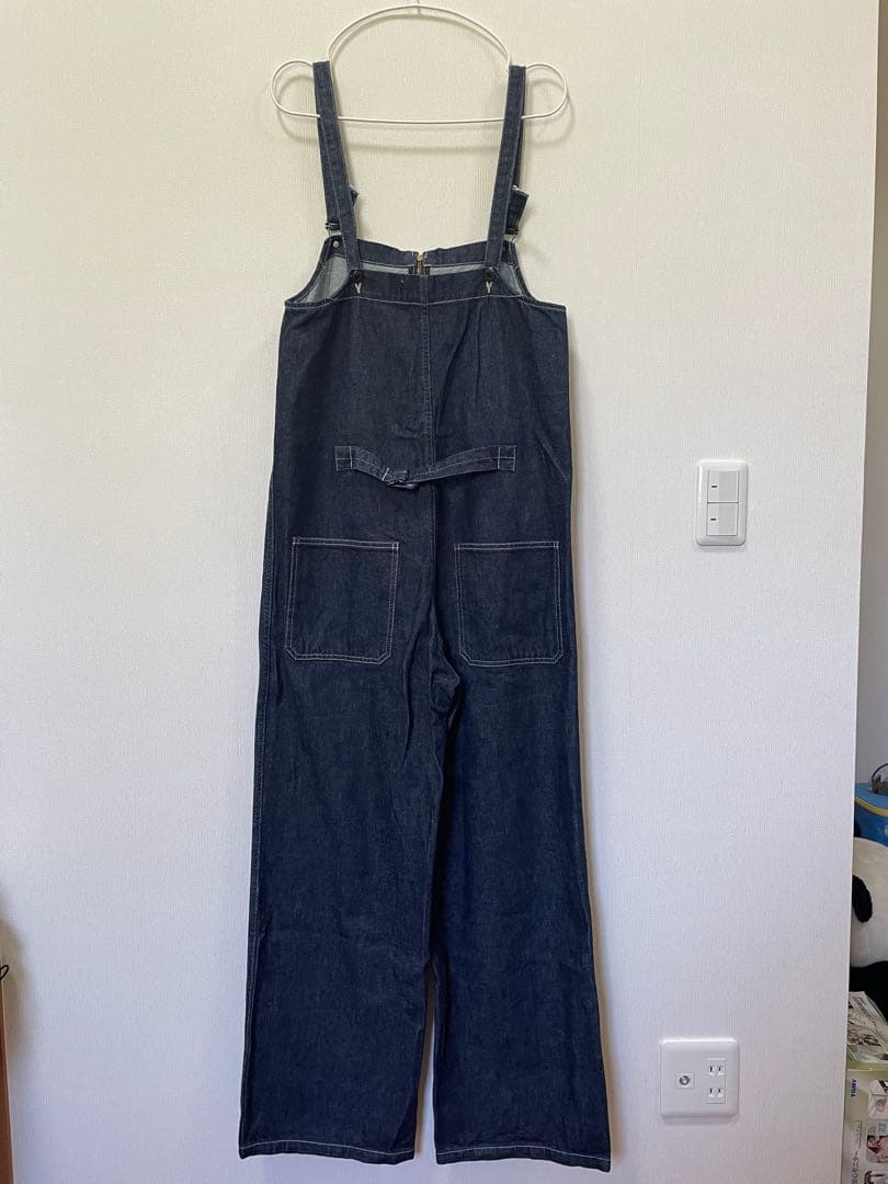 JOHNBULL ダークデニム サロペット