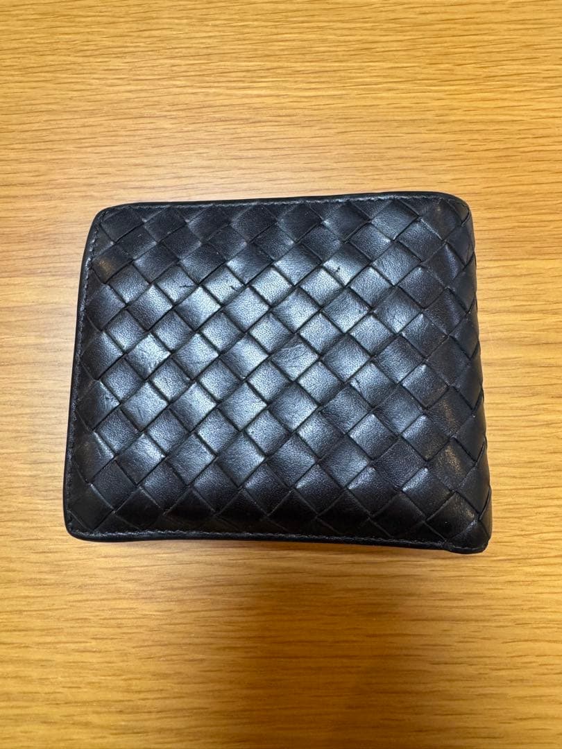 Bottega Veneta 二つ折り財布 ブラック