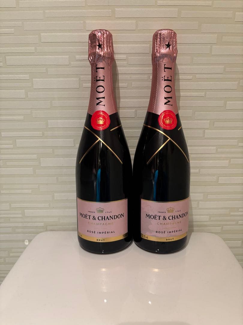 MOET & CHANDON ロゼ・シャンパン 2本セット