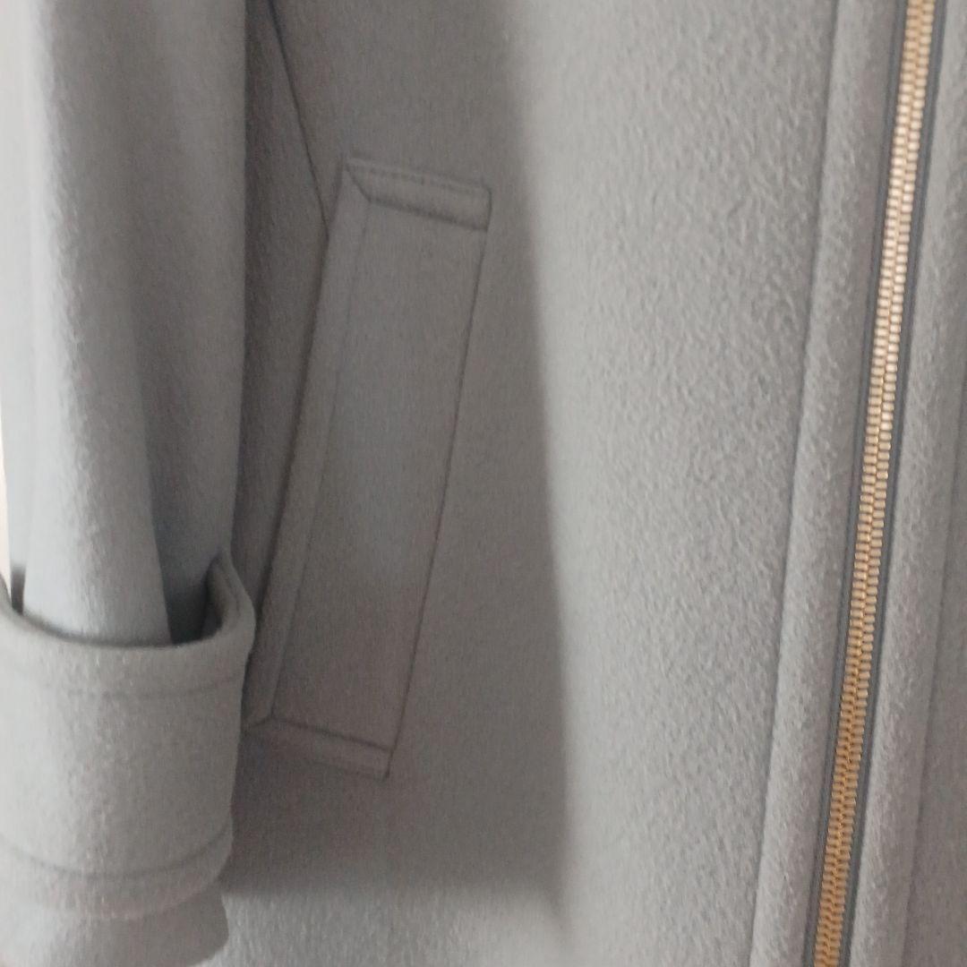 スピックアンドスパン　ビーバーノーカラージップコート　38