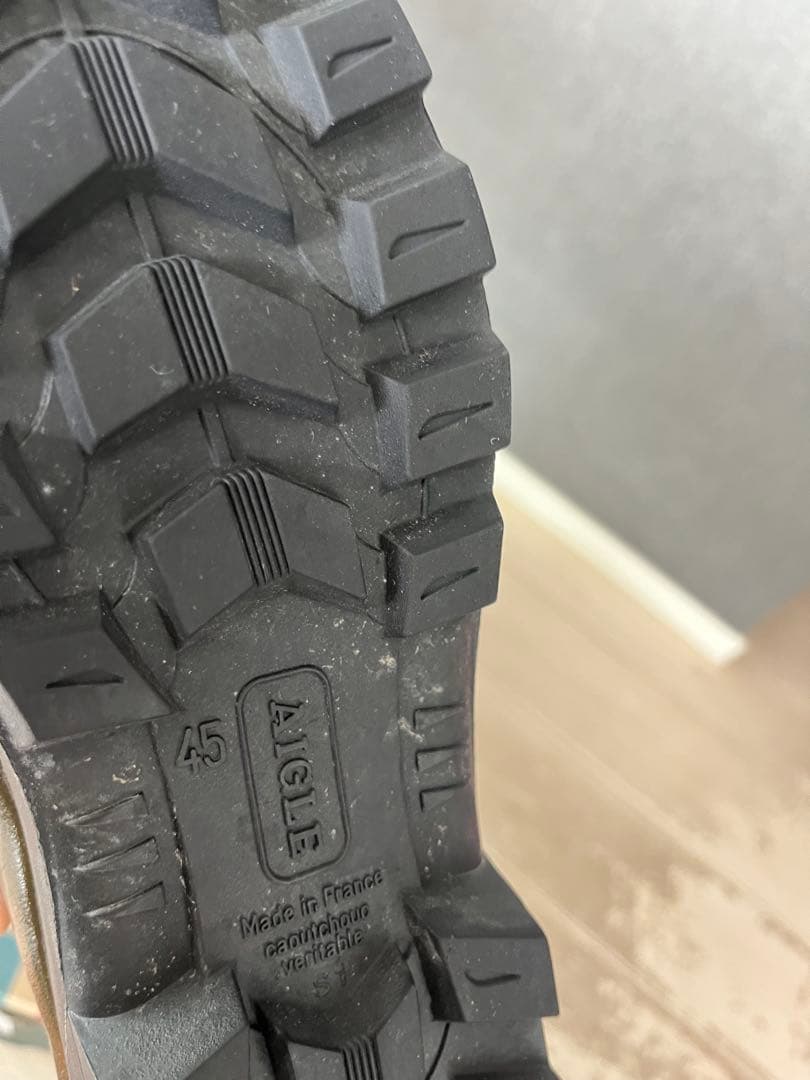 エーグル　メンズレインブーツ