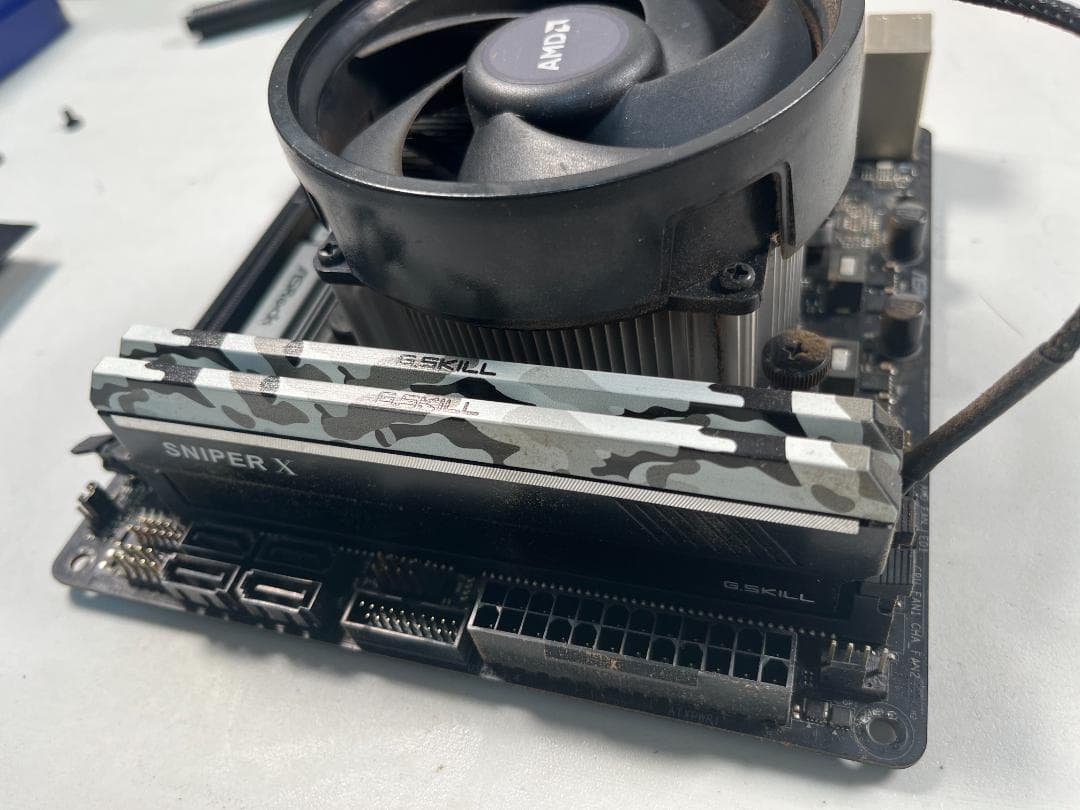 Win11Pro ミニITX Ryzen5 DDR4-32GB SSD250GB